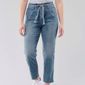 high rise mom jeans